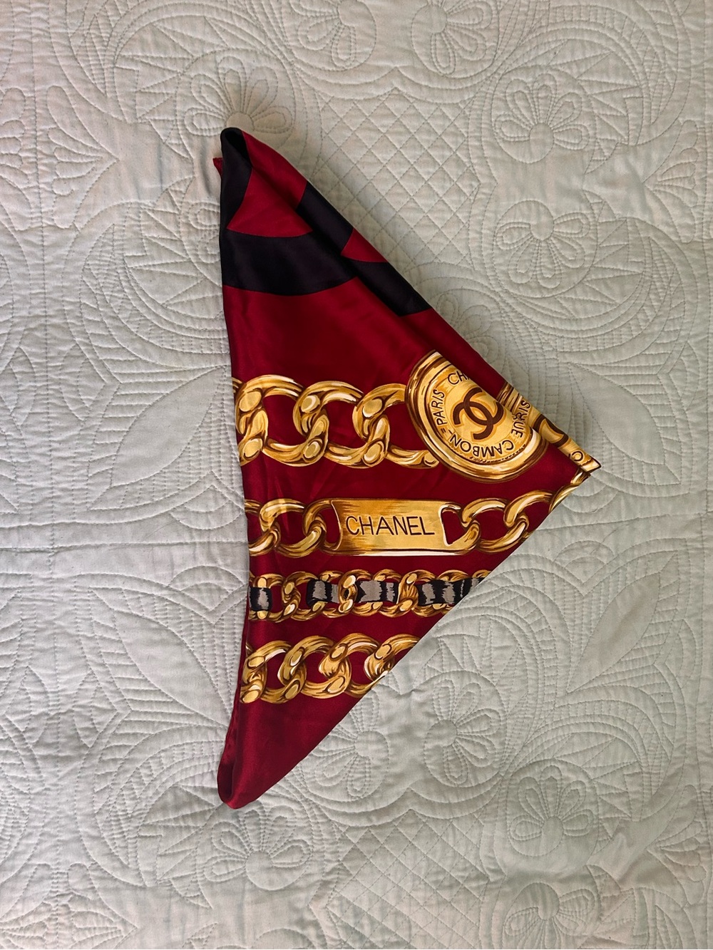 Vintage 31 Rue Cambon Paris Chanel Scarf